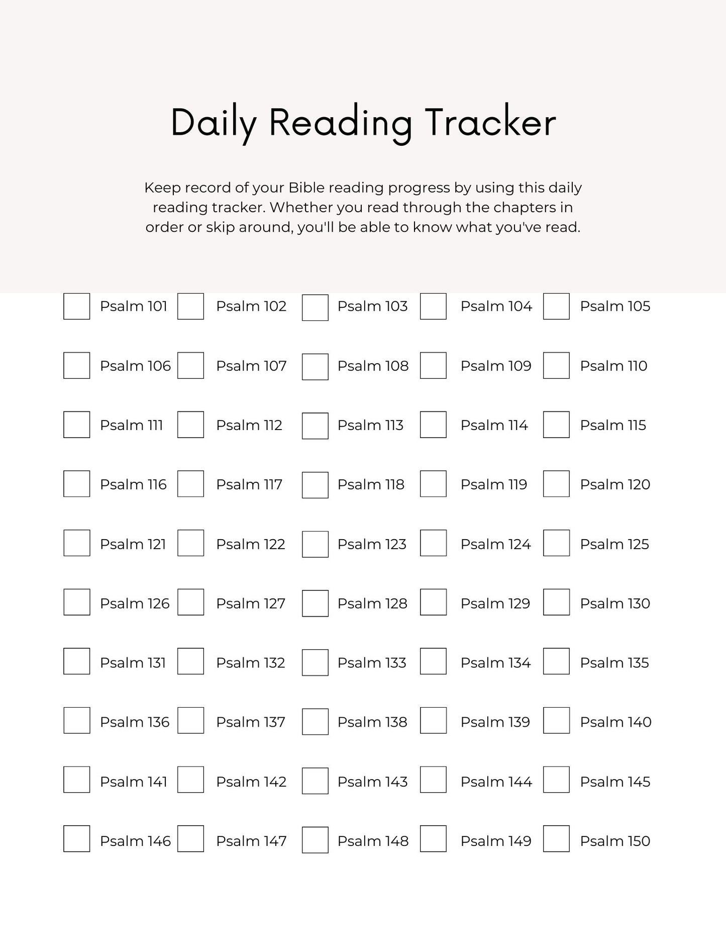 Psalms 100-150 Guided Journal
