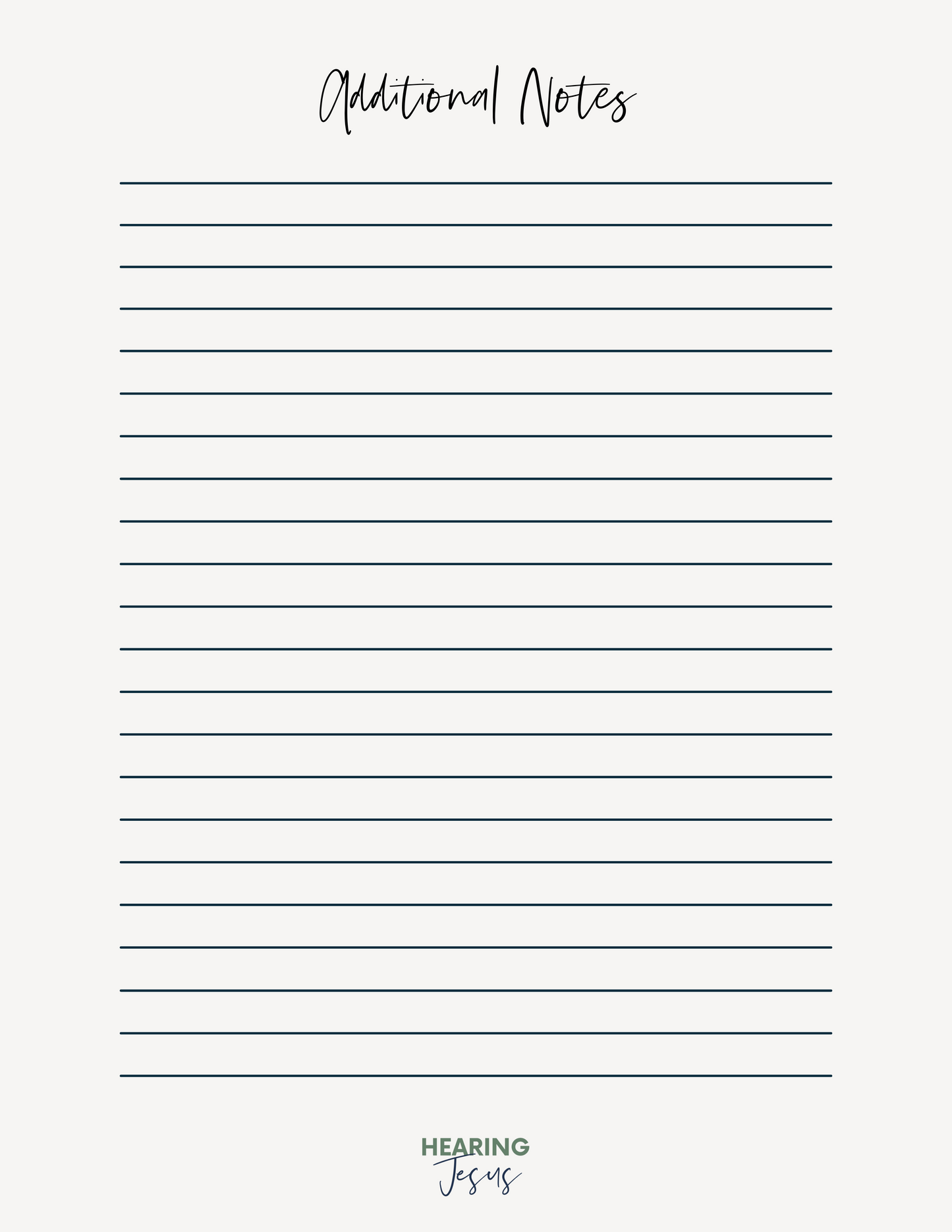 Hearing God's Voice Guided Journal