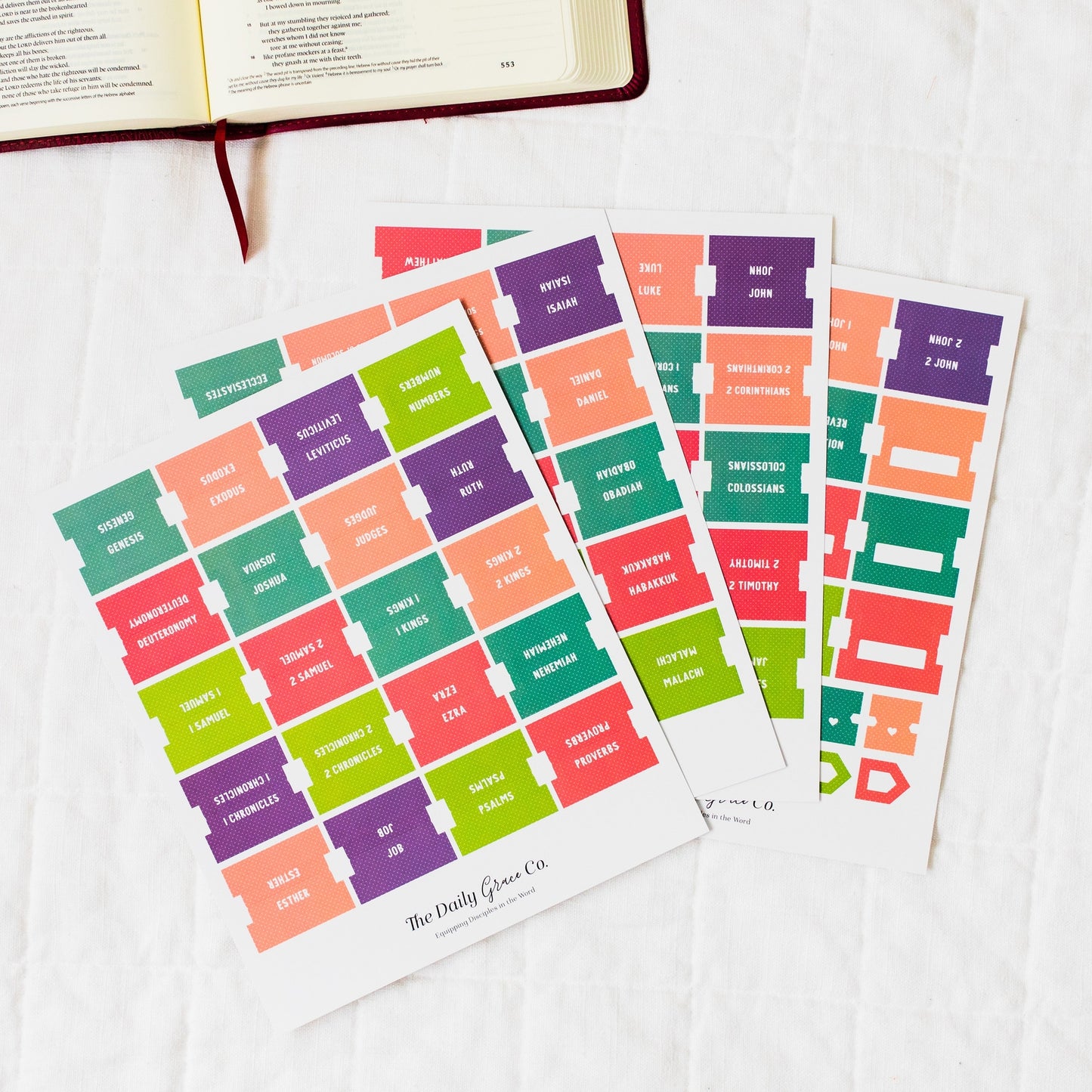 Bright Bible Tabs